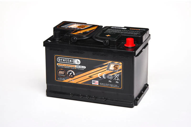 Braille Endurance Advanced AGM Battery B48-H6-L3