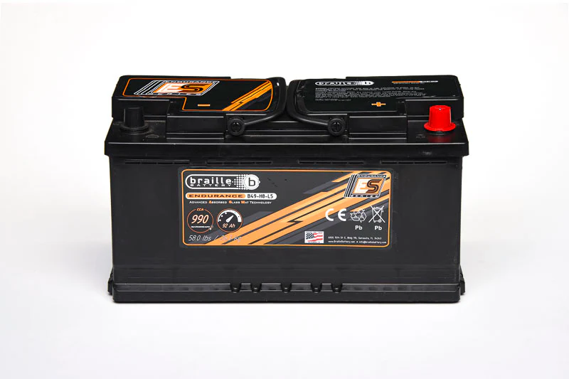 Braille Endurance Advanced AGM Battery B49-H8-L5