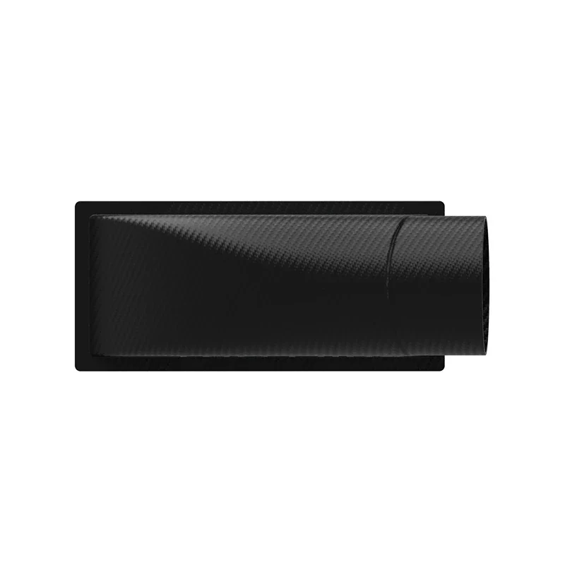 Chillout Air Plenum 90º Slimline 100% Carbon Fiber 3 inch