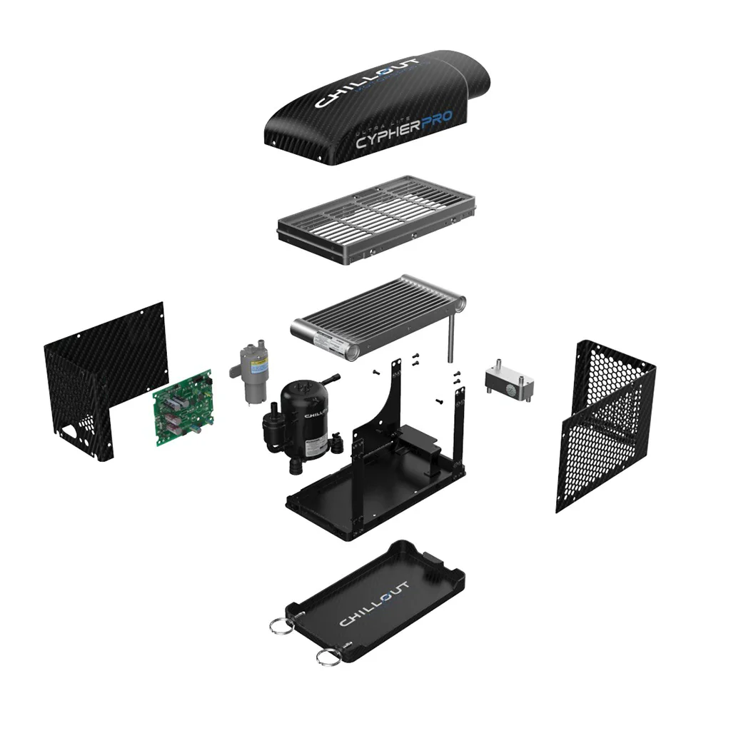 Chillout Cypher Pro Ultra-Lite Carbon Fiber Micro Cooler - Image 6