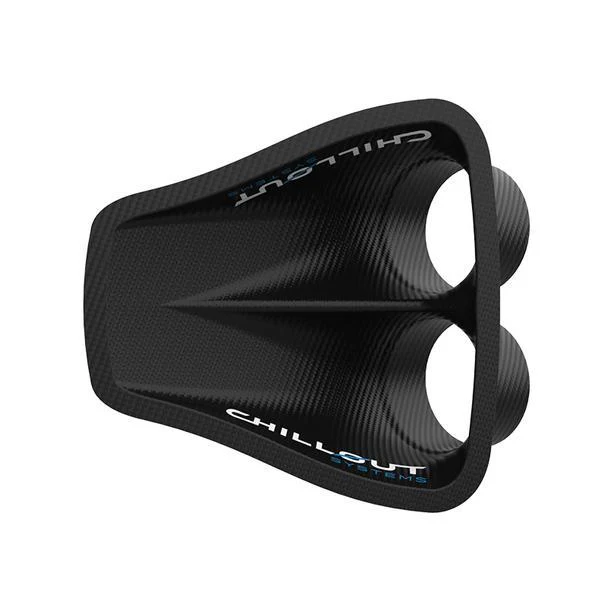 Chillout NACA Duct 3 Inch Dual Carbon Fiber Ultra Lightweight