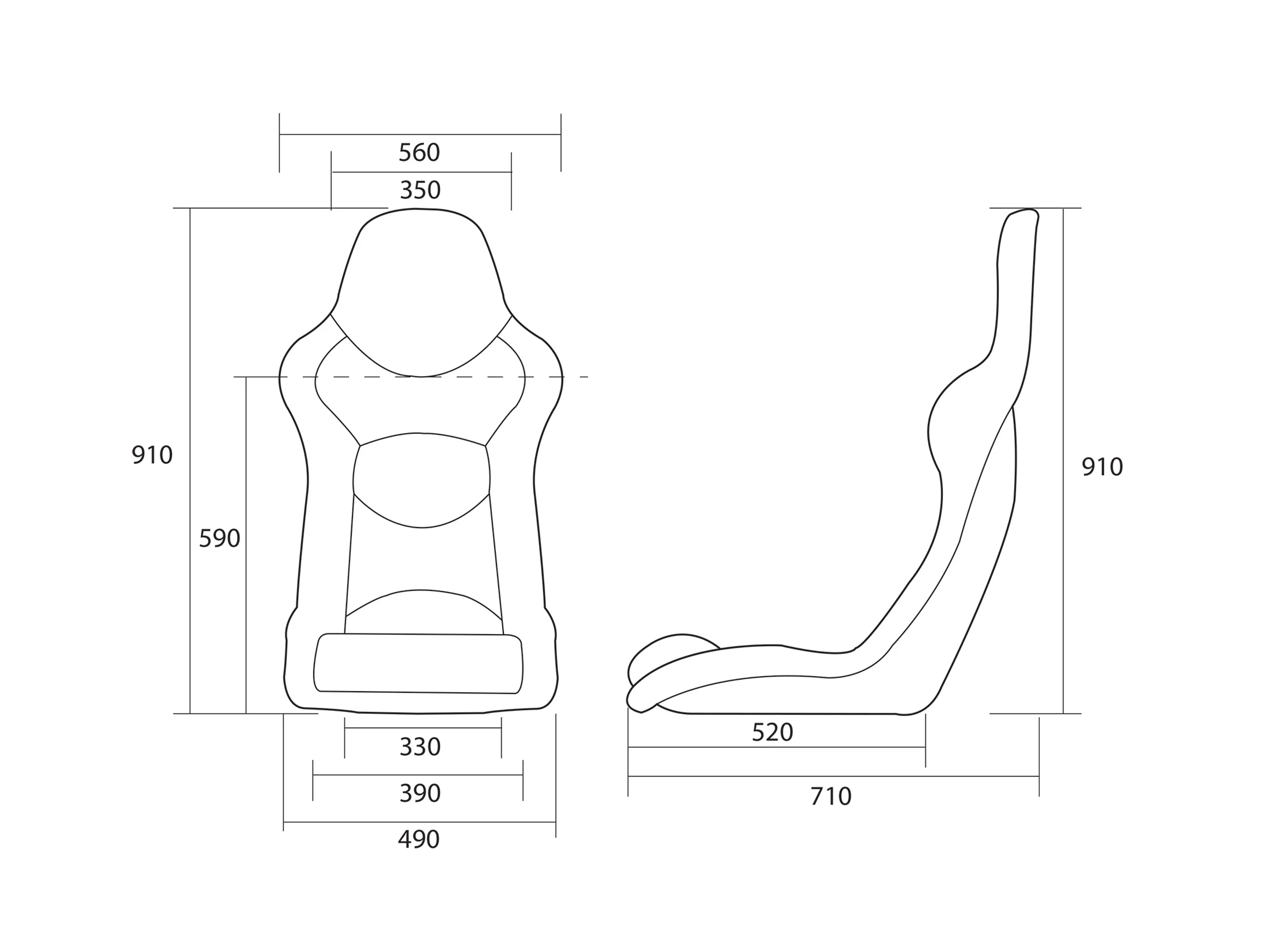 Cobra Nogaro GRP Seat - Image 8