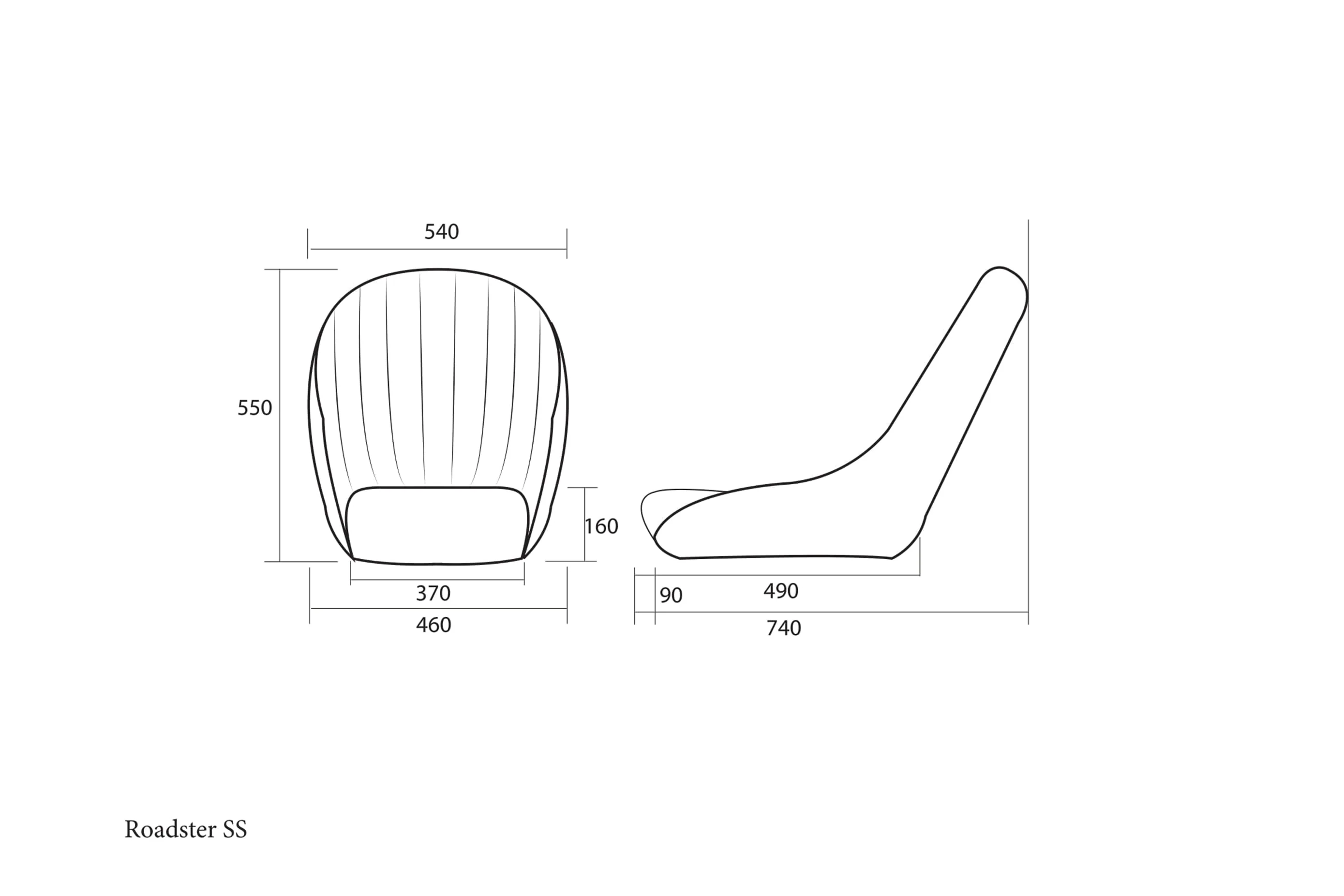 Cobra Roadster SS Seat - Image 2