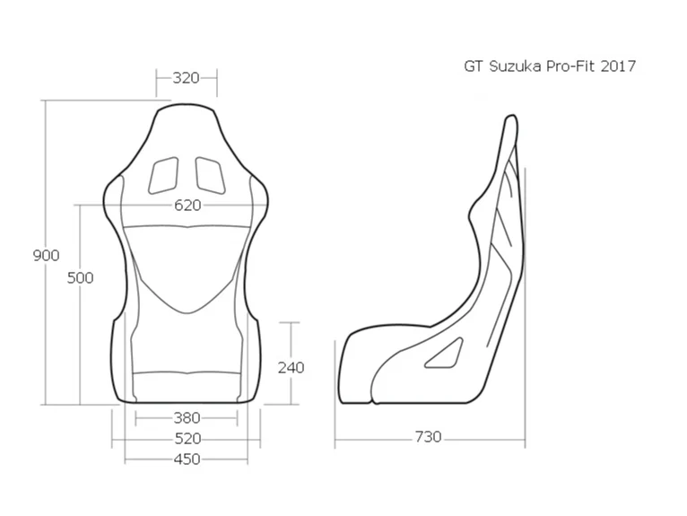Cobra Suzuka Pro Fit Seat - Image 3