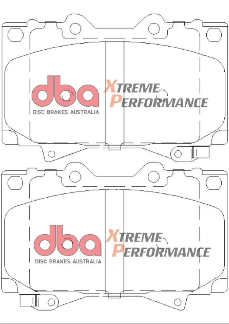 DBA 00-07 Toyota Land Cruiser XP650 Front Brake Pads - Image 2