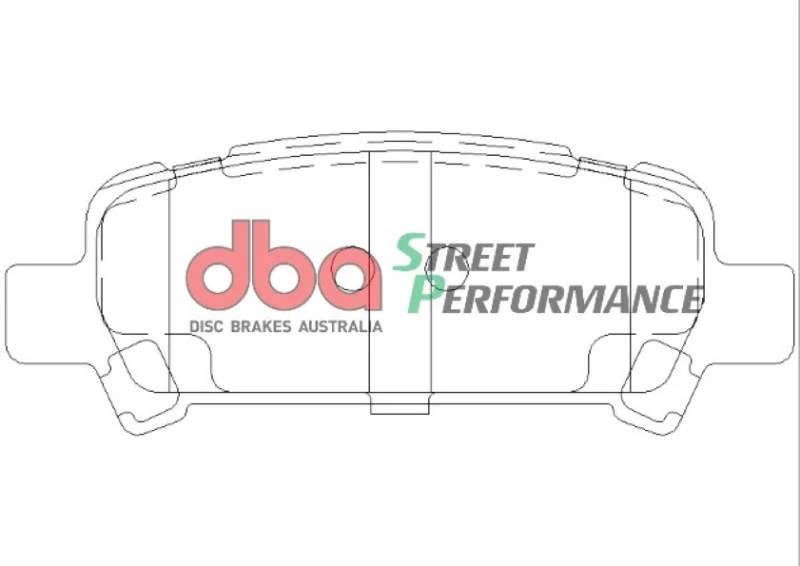 DBA 02-03 Subaru WRX SP500 Rear Brake Pads - Image 5