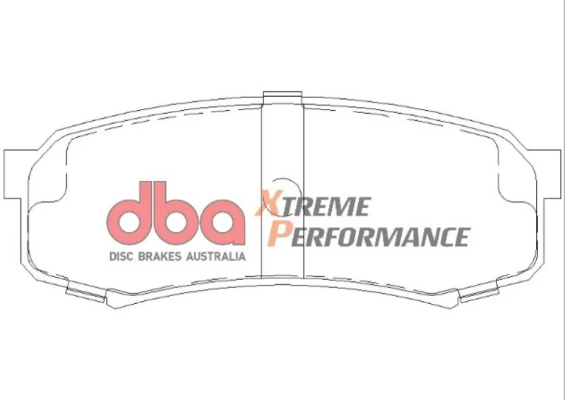 DBA 03-09 Toyota 4Runner XP650 Rear Brake Pads - Image 2