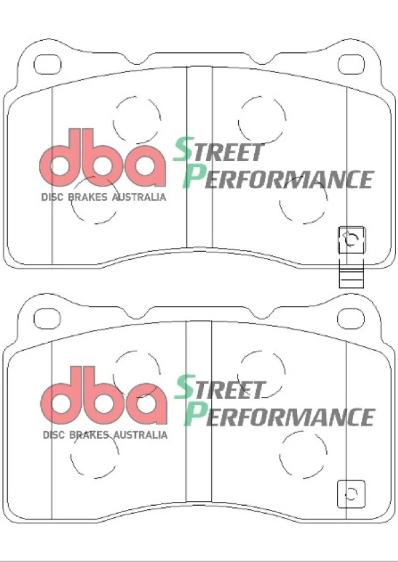 DBA 04-14 Subaru Impreza WRX STI SP500 Front Brake Pads - Image 5