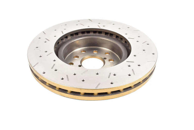 DBA 05-08 Subaru Legacy GT Front Drilled & Slotted 4000 Series Rotor - Image 2