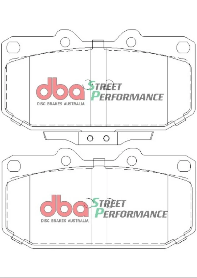 DBA 06-07 Subaru WRX SP500 Front Brake Pads - Image 5