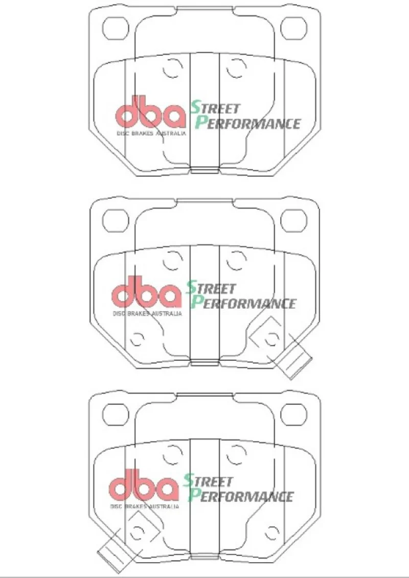 DBA 06-07 Subaru WRX SP500 Rear Brake Pads - Image 5