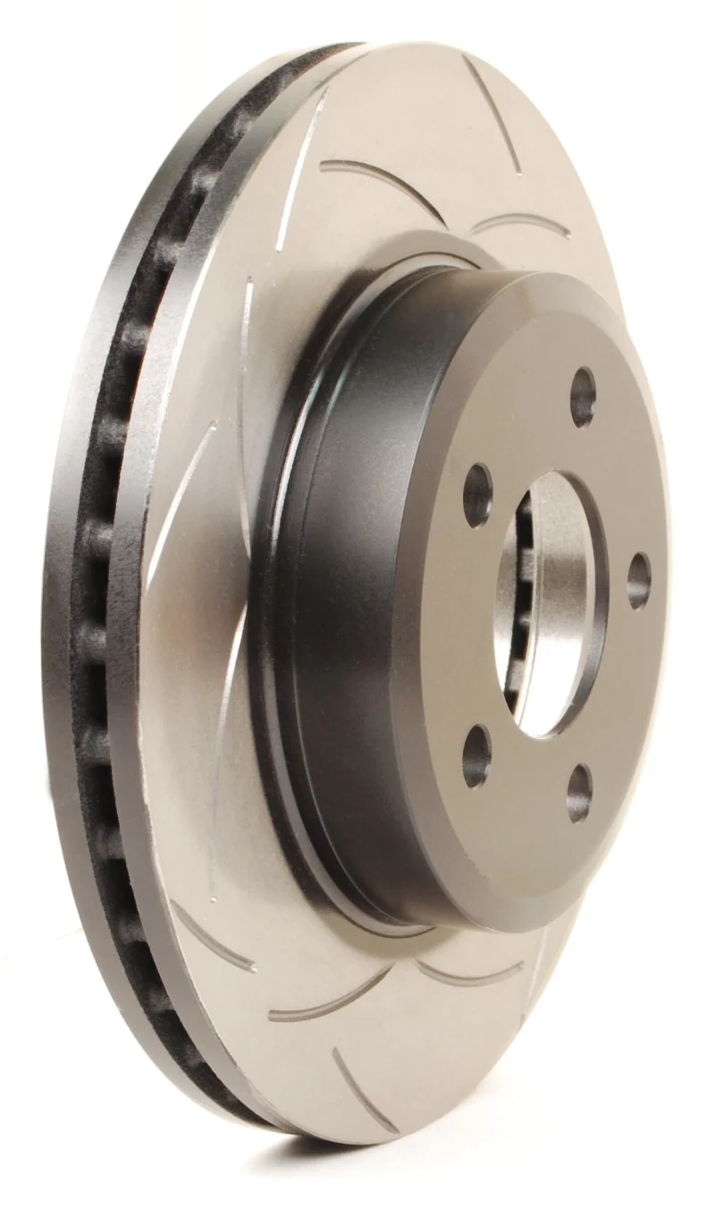 DBA 07-14 Toyota FJ Cruiser 4X4 Survival T2 Slotted Front Brake Rotor - Image 2