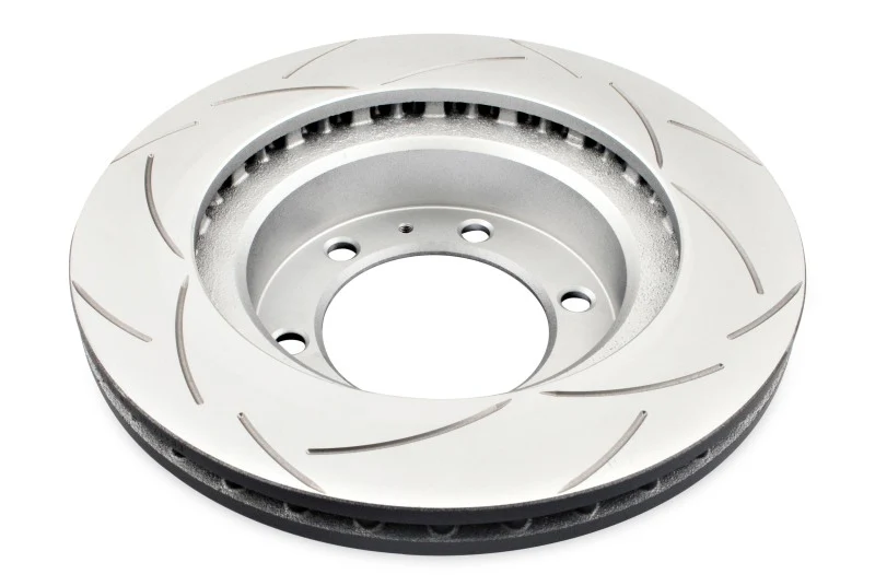 DBA 07-14 Toyota FJ Cruiser 4X4 Survival T2 Slotted Front Brake Rotor - Image 4