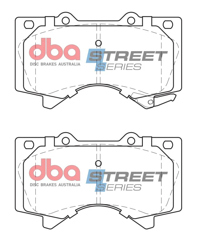 DBA 07-18 Toyota Tundra Street Series Front Brake Pads - Image 6