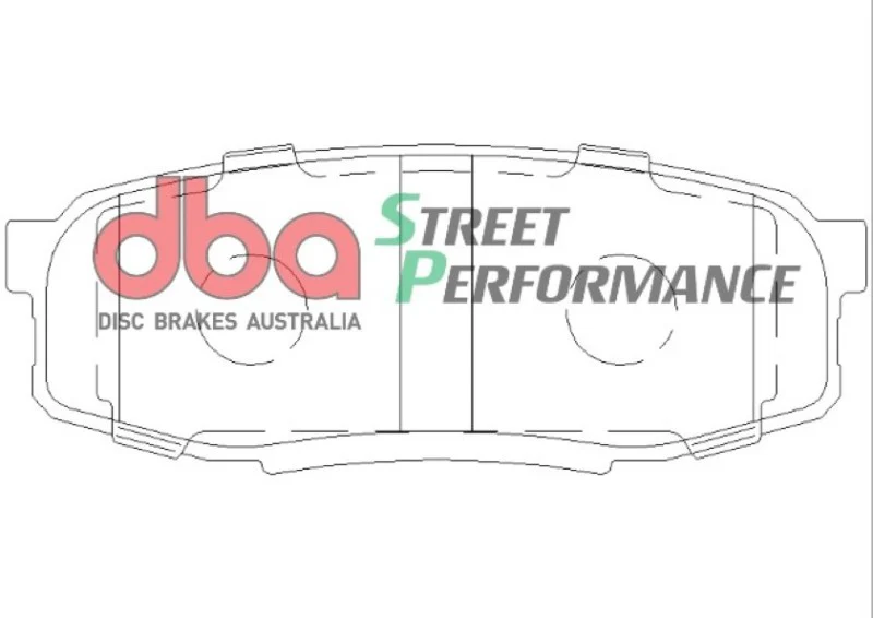 DBA 08-19 Lexus LX570 SP Performance Rear Brake Pads - Image 10