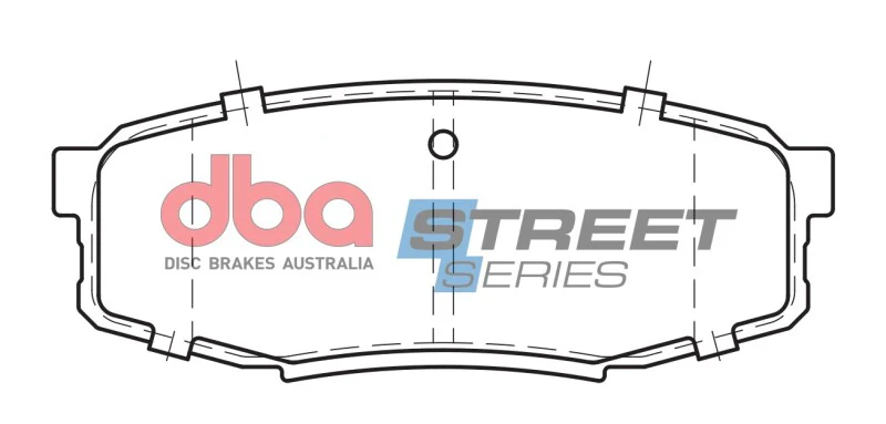 DBA 08-19 Lexus LX570 Street Series Rear Brake Pads - Image 5
