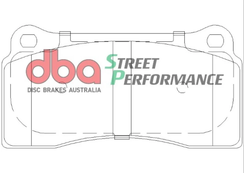 DBA 09-11 Nissan GT-R SP500 Rear Brake Pads - Image 4