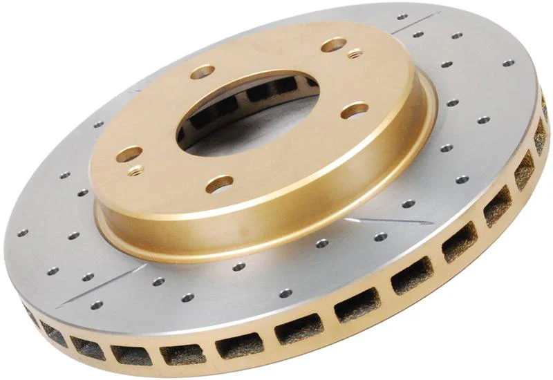 DBA 09-15 Toyota Landcruiser / 10-13 Lexus GX460 Front Drilled & Slotted Street Series Rotor - Image 2