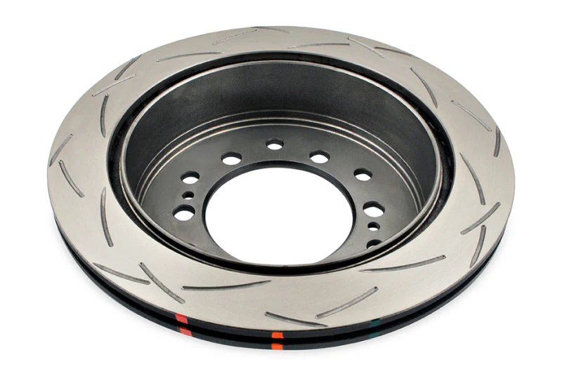 DBA 10+ Toyota 4Runner/FJ Cruiser Rear Slotted 4000 Series Rotor - Image 2