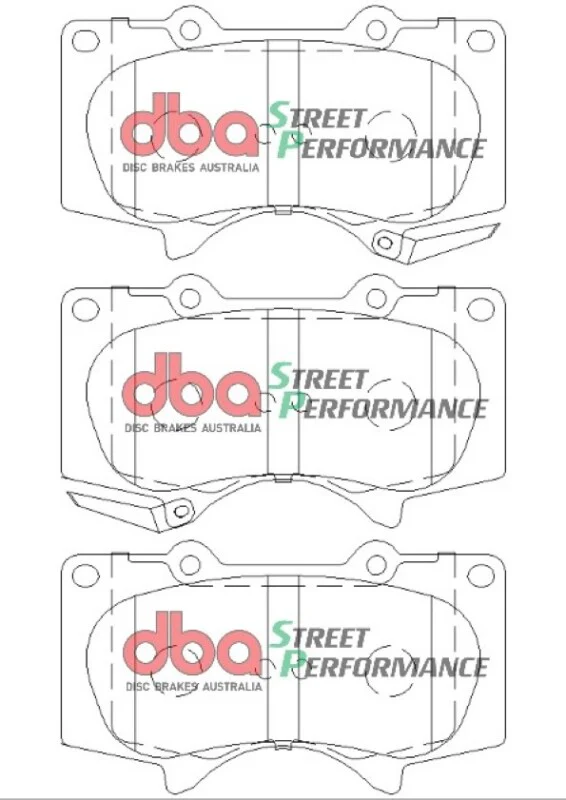 DBA 11-16 Toyota FJ Cruiser (GSJ15R) SP Performance Front Brake Pads - Image 10