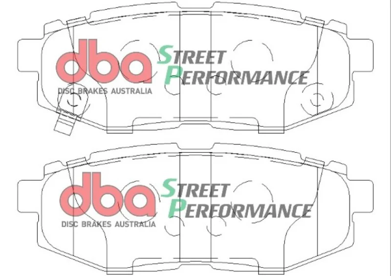 DBA 11+ Subaru Legacy GT SP500 Rear Brake Pads - Image 4