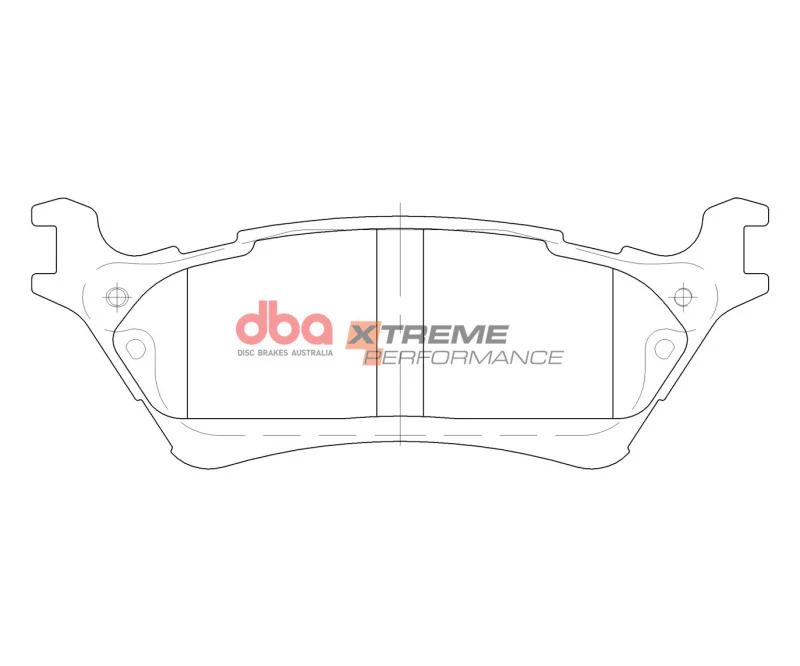 DBA 12-17 Ford F-150 (w/Manual Parking Brake Rear XP Performance Brake Pads - Image 5
