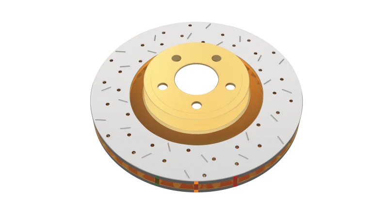 DBA 12+ Subaru/Scion BRZ/FR-S Limited & Premium (US Spec) Front Drilled & Slotted 4000 Series Rotor - Image 4