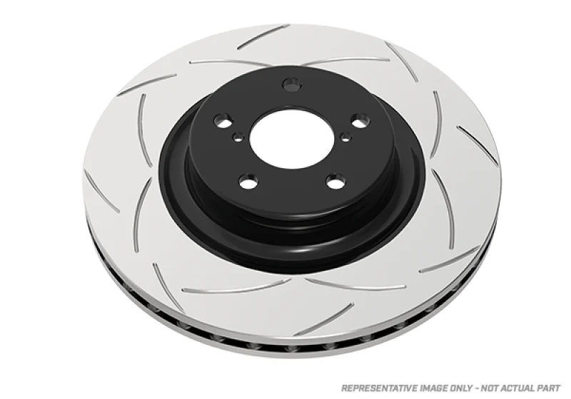 DBA 15-21 Subaru WRX STi (w/Brembo 6 Pot Calipers & 19in Rim) Street T2 Slotted Rear Brake Rotor