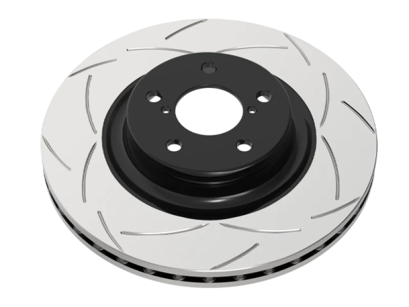 DBA 15-21 Subaru WRX STi (w/Brembo 6 Pot Calipers & 19in Rim) Street T2 Slotted Rear Brake Rotor - Image 4