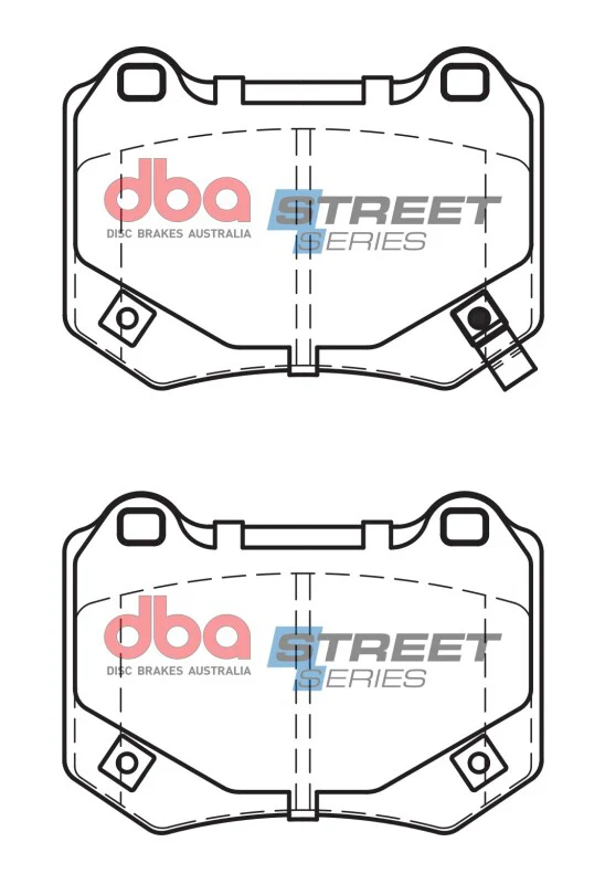 DBA 18-21 Subaru WRX STI Rear Street Series Brake Pads - Image 4