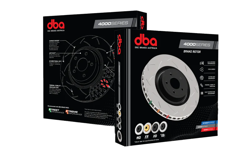 DBA 2013-2014 Chevrolet Corvette C7 - Z51 Package Front T3 4000 Series Uni-Directional Rotor - Image 4