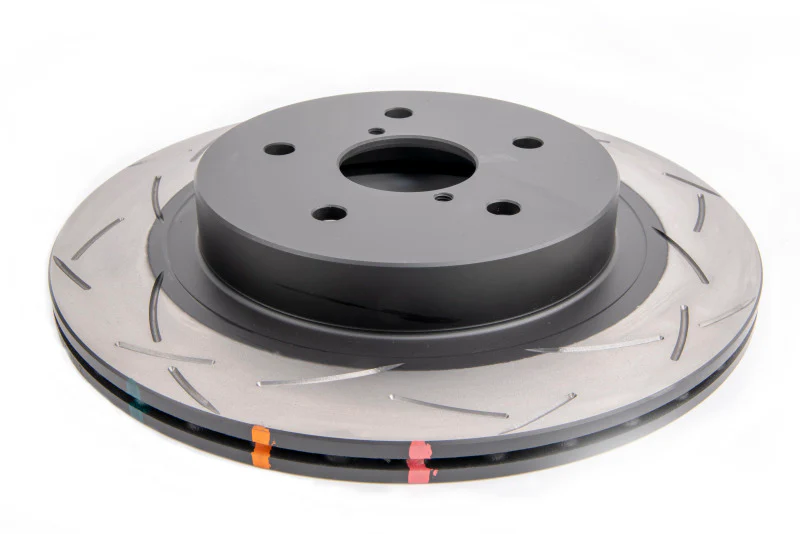 DBA 2015+ Subaru Liberty 2.5L 4000 T3 Slotted Street Series Rear Rotor - Image 6