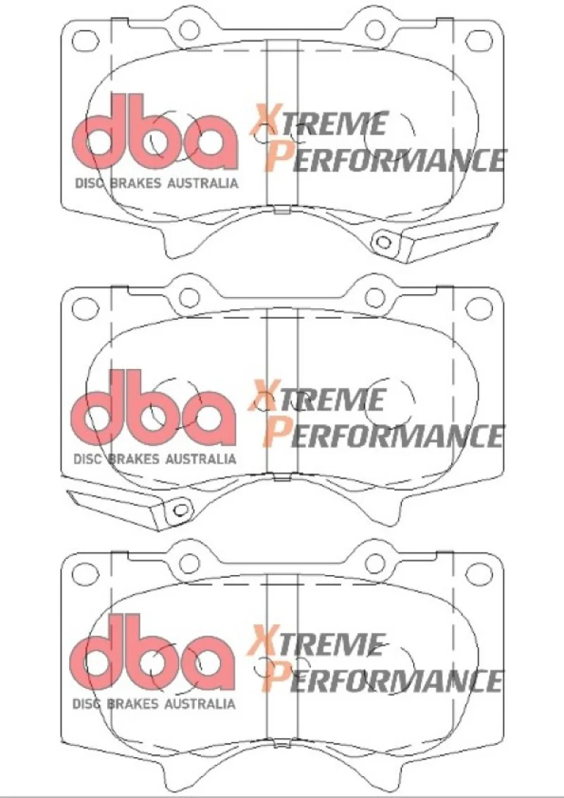 DBA 2015 Toyota Tacoma XP650 Front Brake Pads - Image 2