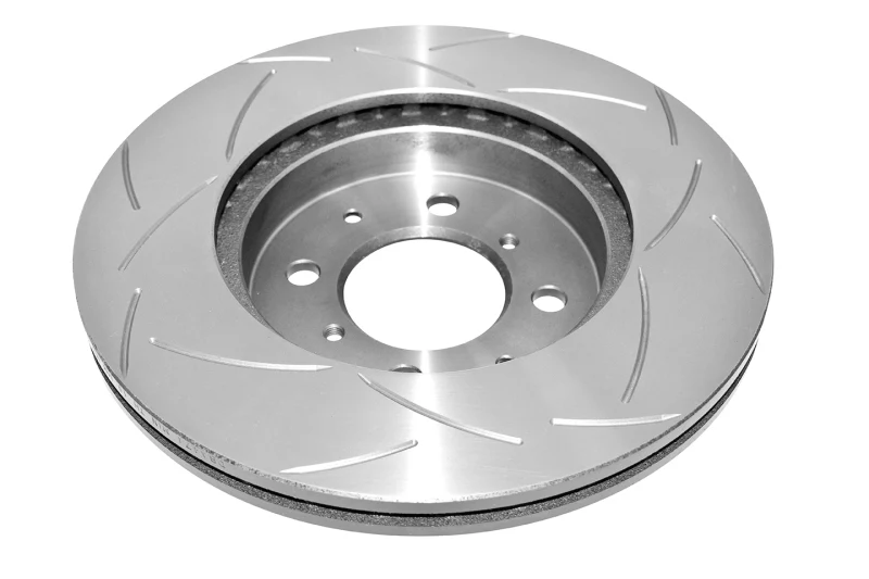 DBA 90-01 Integra / 93-05 Civic Front Slotted Street Series Rotor (4 Lug Only) - Image 2