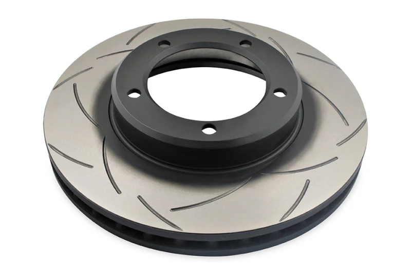 DBA 98-06 Toyota 70 Landcruiser (Reverse Mount) 4X4 Survival T2 Slotted Front Brake Rotor