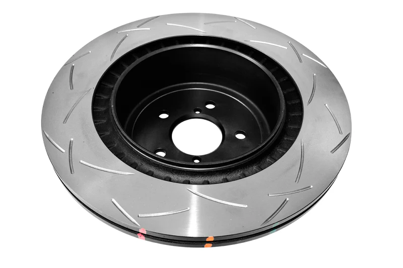 DBA 98-06 WRX Upgrade to STi Calipers w/ Standard 170mm Handbrake Rear Slotted 4000 Series Rotor - Image 2