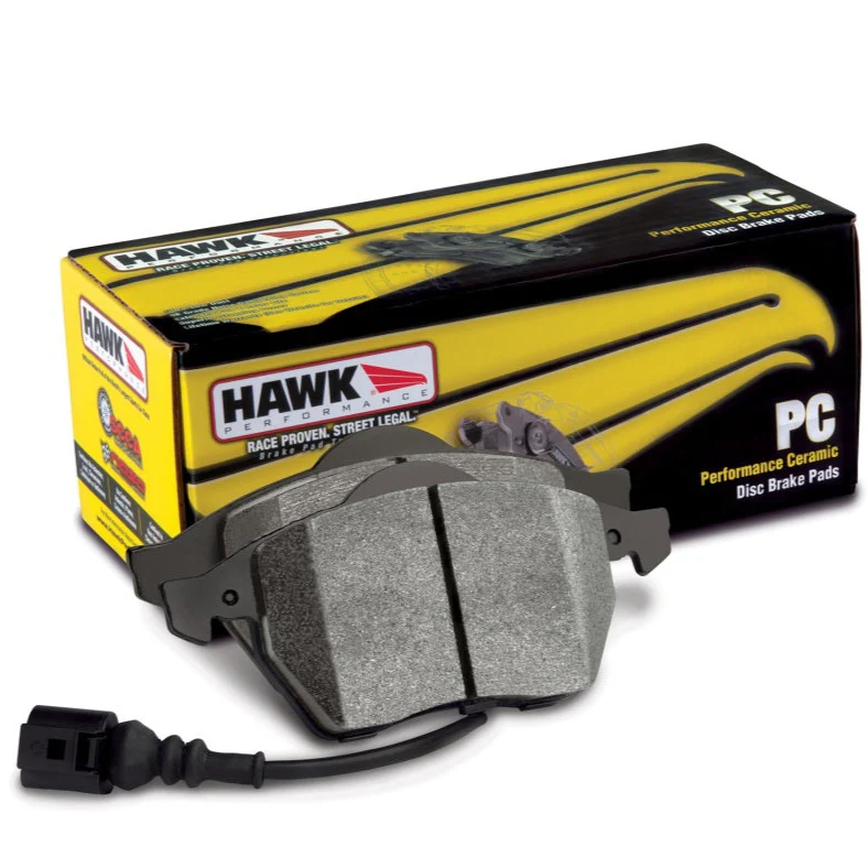 Hawk 04+ Accord TSX / 99-08 TL / 01-03 CL / 08+ Honda Accord EX Ceramic Street Front Brake Pads - Image 3