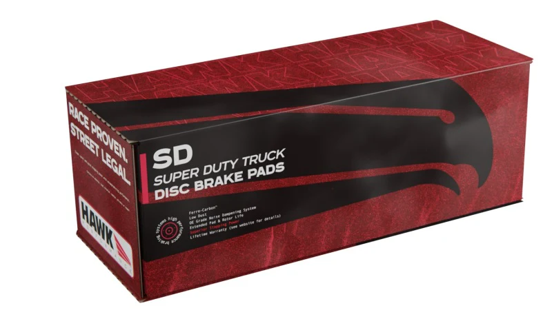 Hawk 06 Chevy Avalanche 2500 / GMC Truck / Hummer Super Duty Street Rear Brake Pads - Image 3