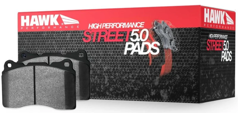Hawk 19-20 BMW Z4 Toyota Supra HPS 5.0 Street Rear Brake Pads - Image 2