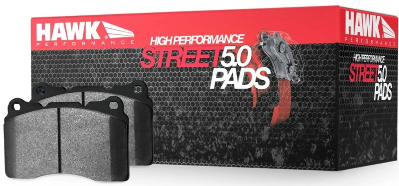 Hawk 20-21 Corvette C8 Z51 Street HPS 5.0 Front Brake Pad - Image 2