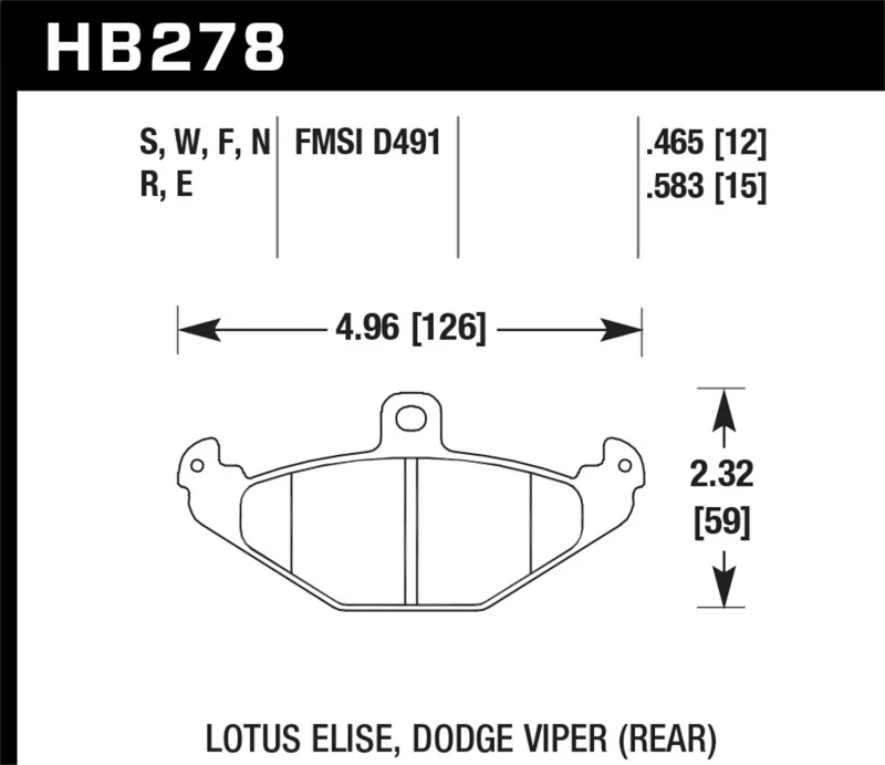Hawk HPS Street Brake Pads - Image 2