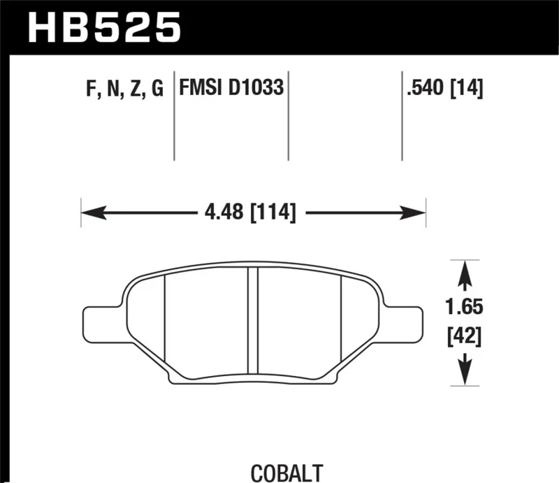 Hawk HPS Street Brake Pads - Image 2