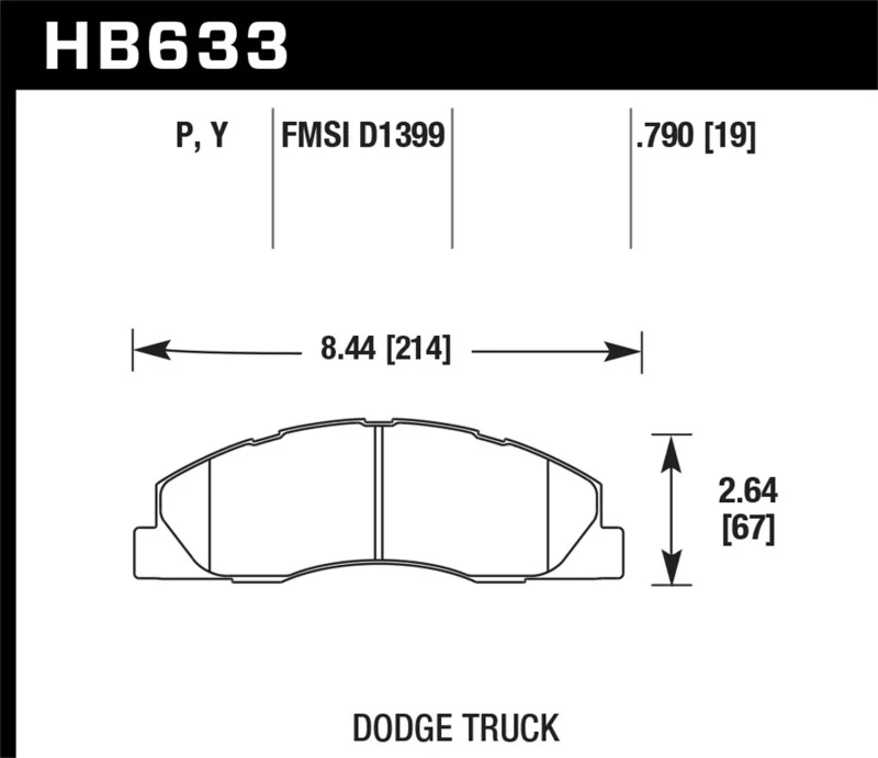 Hawk LTS Street Brake Pads - Image 2