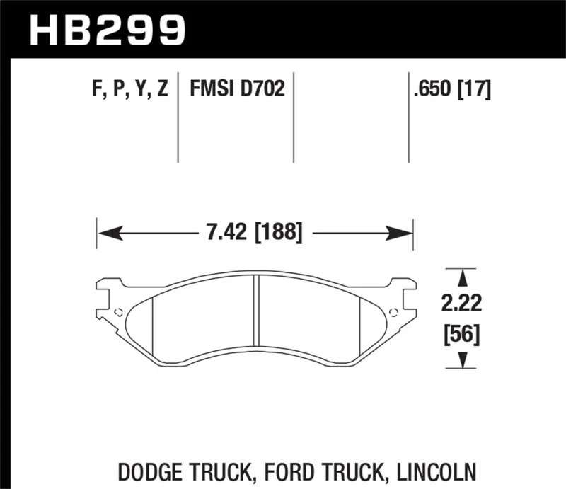 Hawk Super Duty Street Brake Pads - Image 2