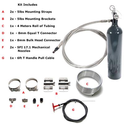 Lifeline Zero 360 SFI 17.1 5lb Mechanical + Single Automatic Nozzel Fire Suppression System - Image 4
