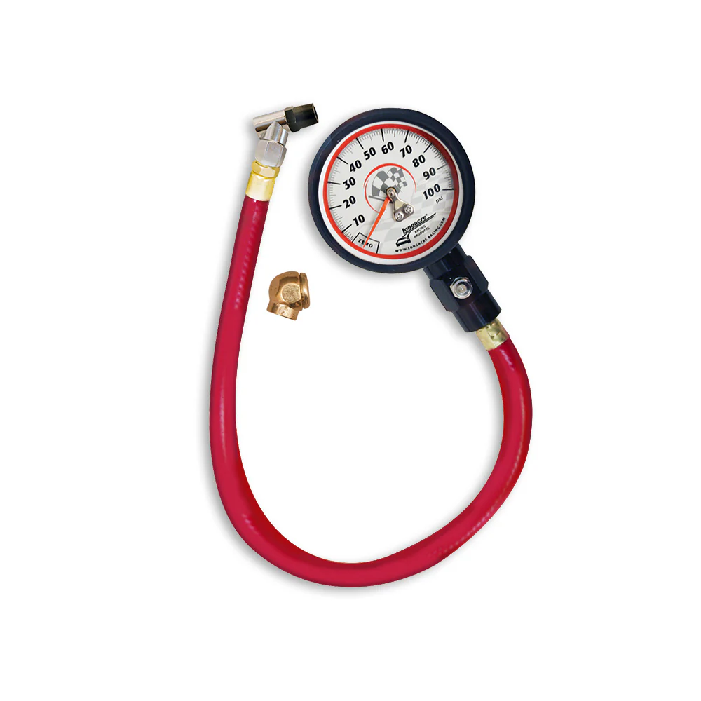 Longacre Deluxe 2 ½” GID Tire Gauge 0-100 by 1 lb