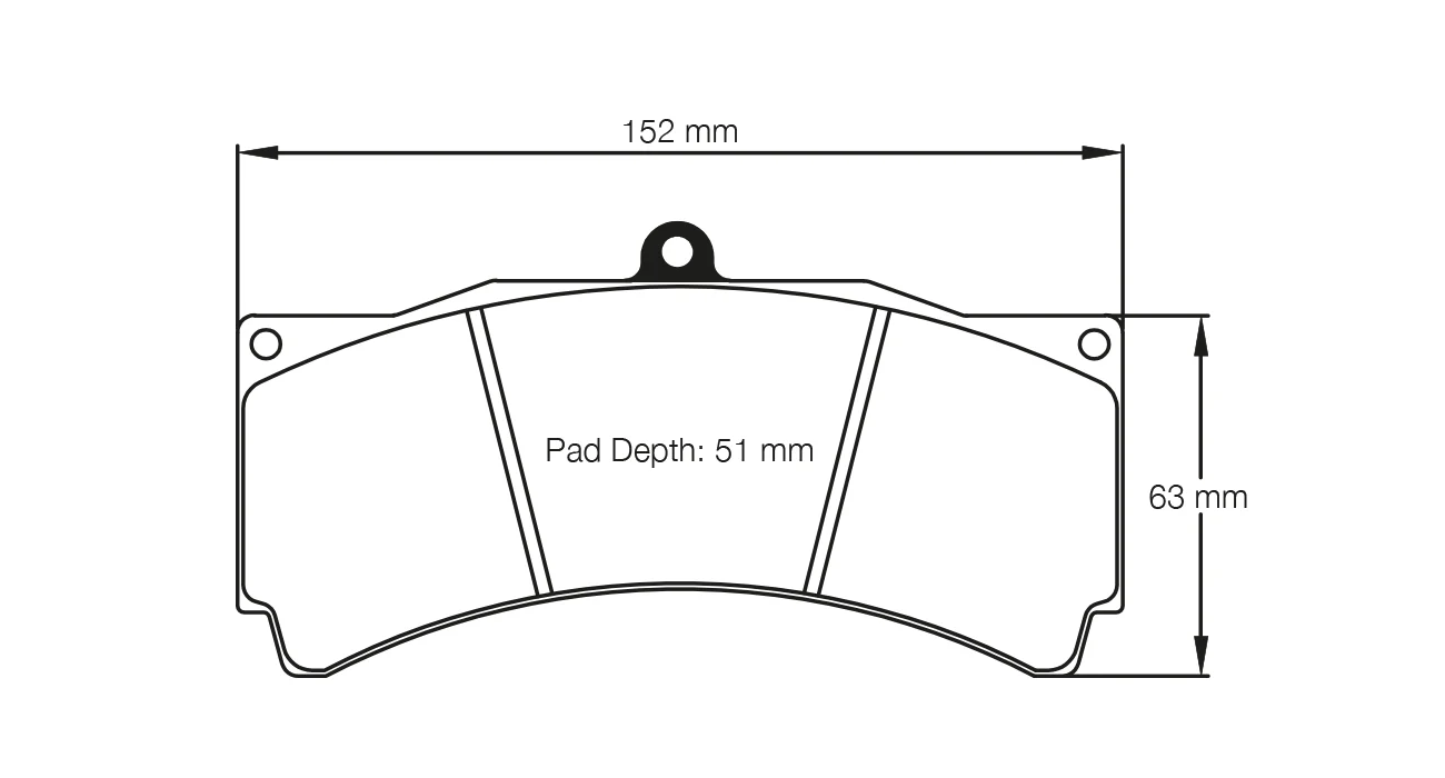 Pagid Race Pad Set 1538 29 Alcon, AP