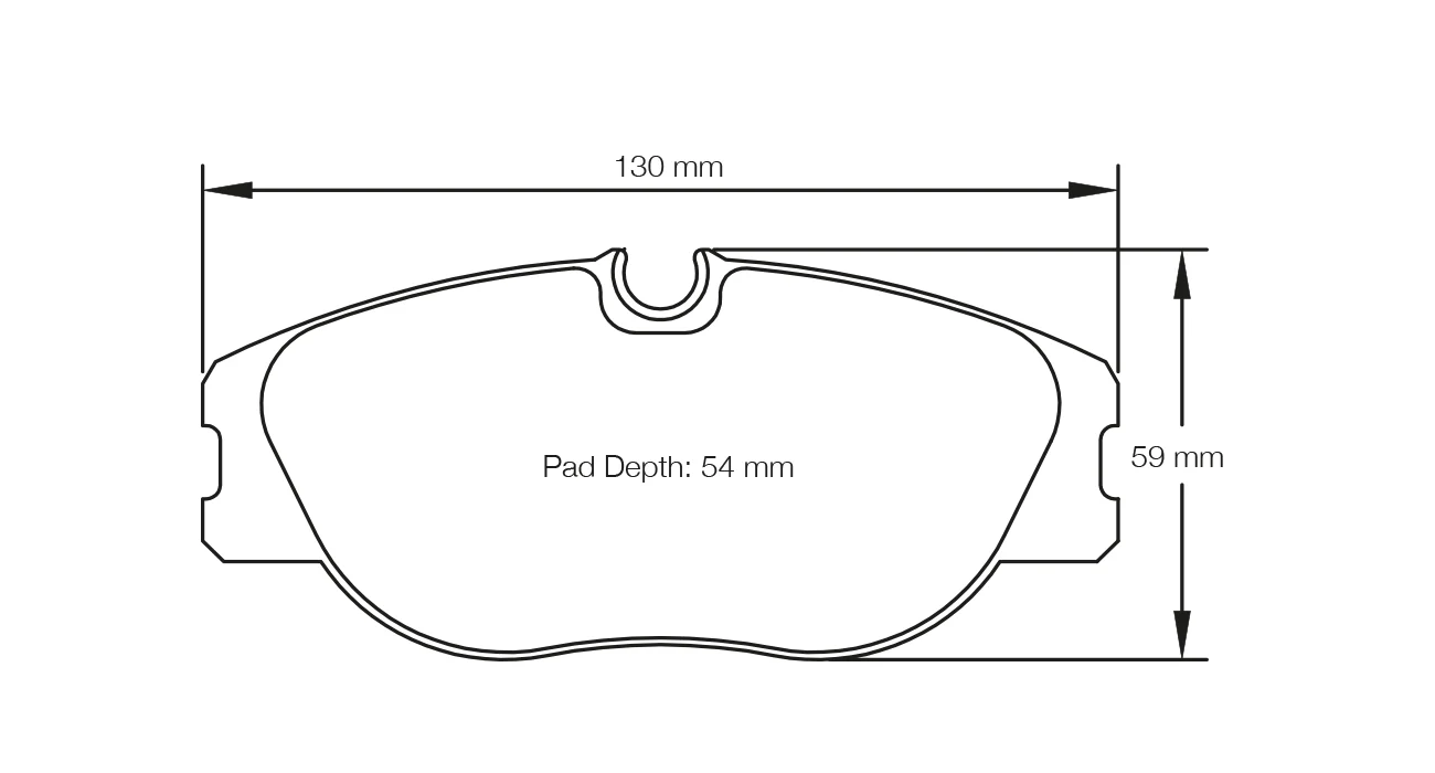 Pagid Race Pad Set 1702 29 Lancia, Renault