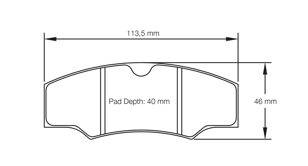 Pagid Race Pad Set 1749 29 Alcon, AP