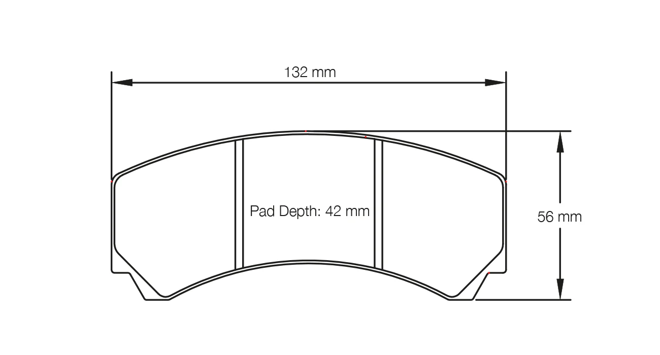 Pagid Race Pad Set 2126 42 AP